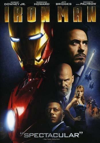 Iron man dvd 2008 - iron, (dvd,